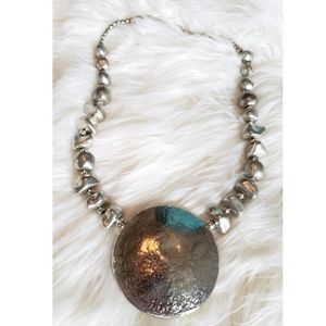 Silver Statement Necklace